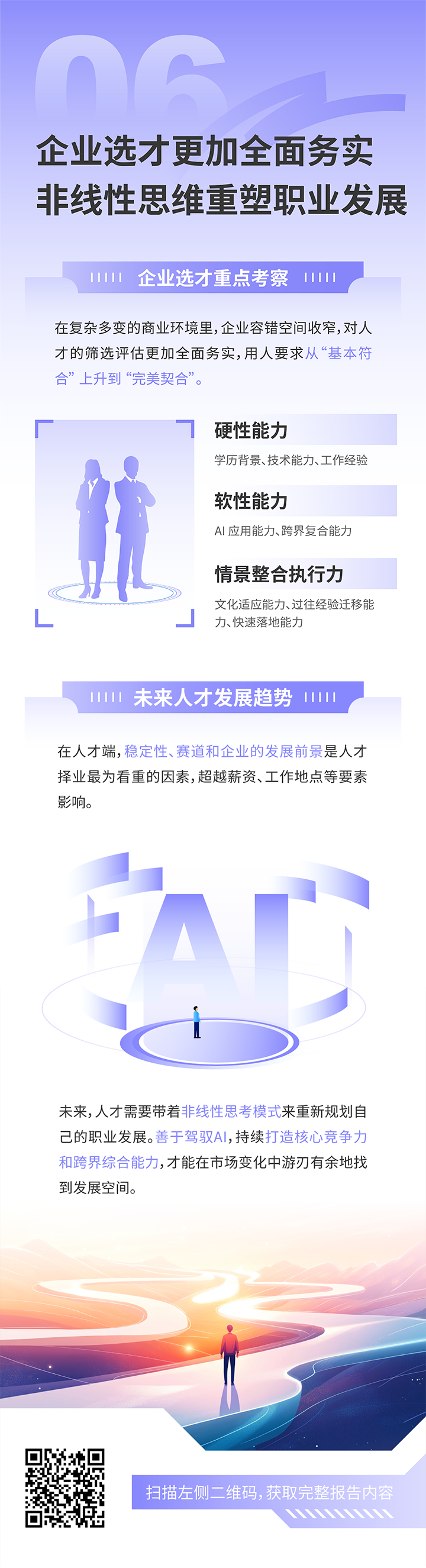 人力资源公司凯发k8旗舰国际发布2025年人才市场洞察，趋势六为企业选才更加全面务实 非线性思维重塑职业开展