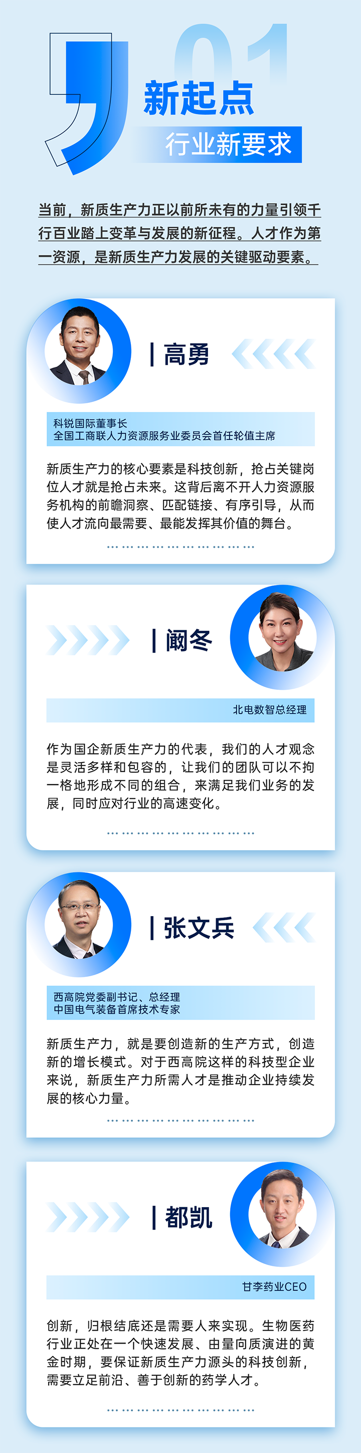 作为新质生产力领域代表的央国企、科研院所、标杆民营企业及人力资源服务业如何加快构建新质生产力人才供应链